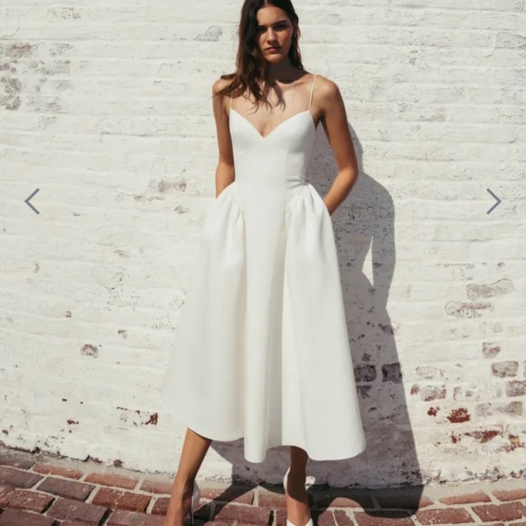 Jenny Yoo White Luella Dress - Picture 5 of 9